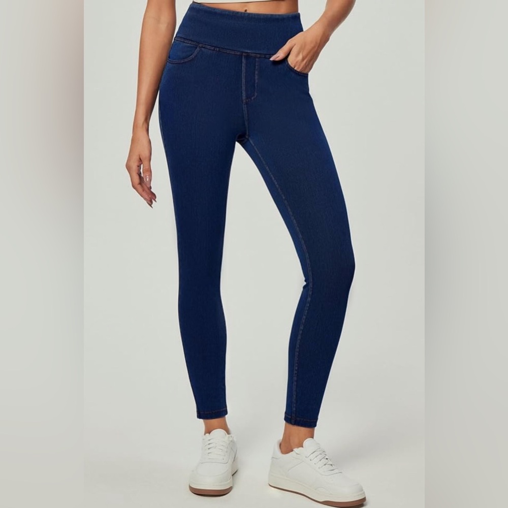 Women’s Tummy Control Jean Leggings